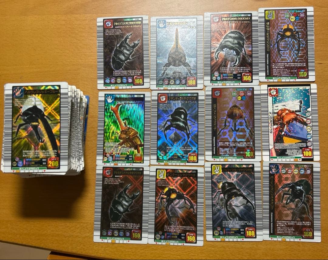 【レアカード有】ムシキング180枚まとめ売り
