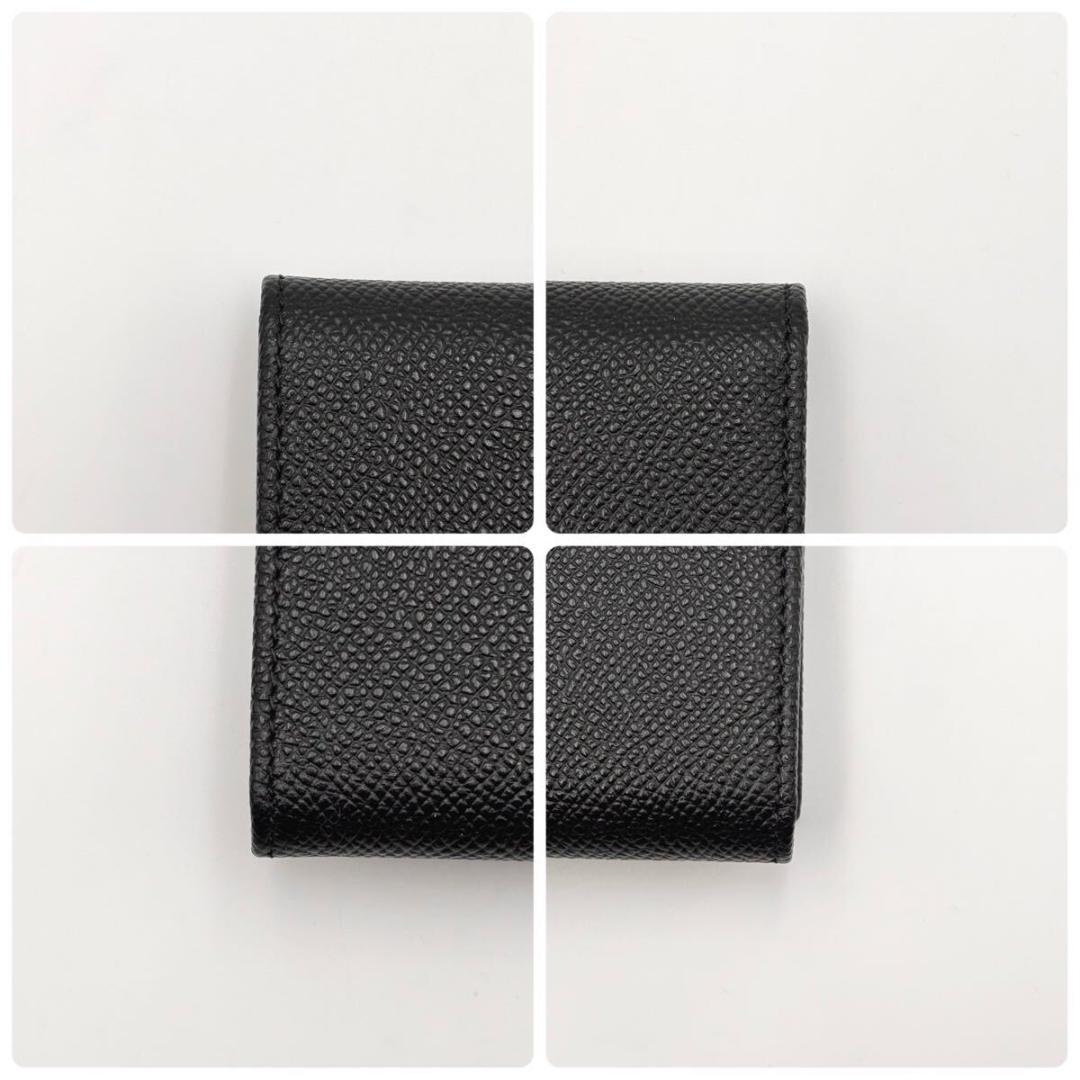 ヒデBVLGARI ブルガリ グレインレザー 6連キーケース RFID