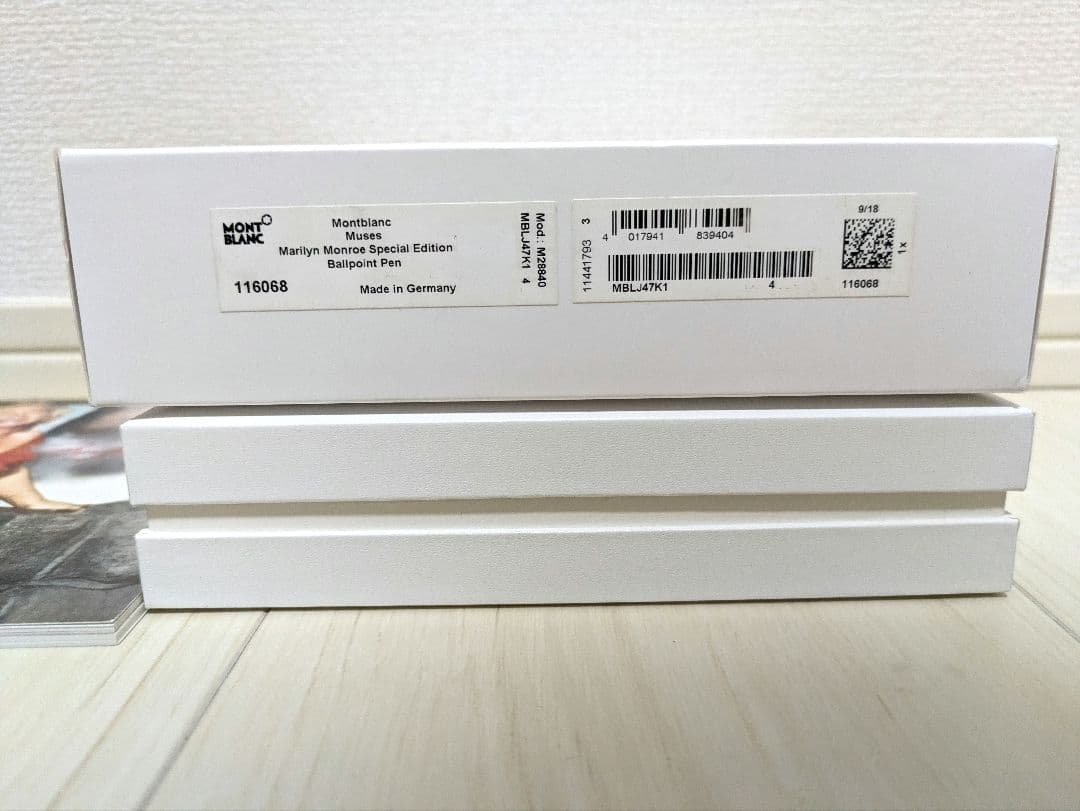新品未使用 モンブラン マリリン モンロー スペシャルエディション ボールペン