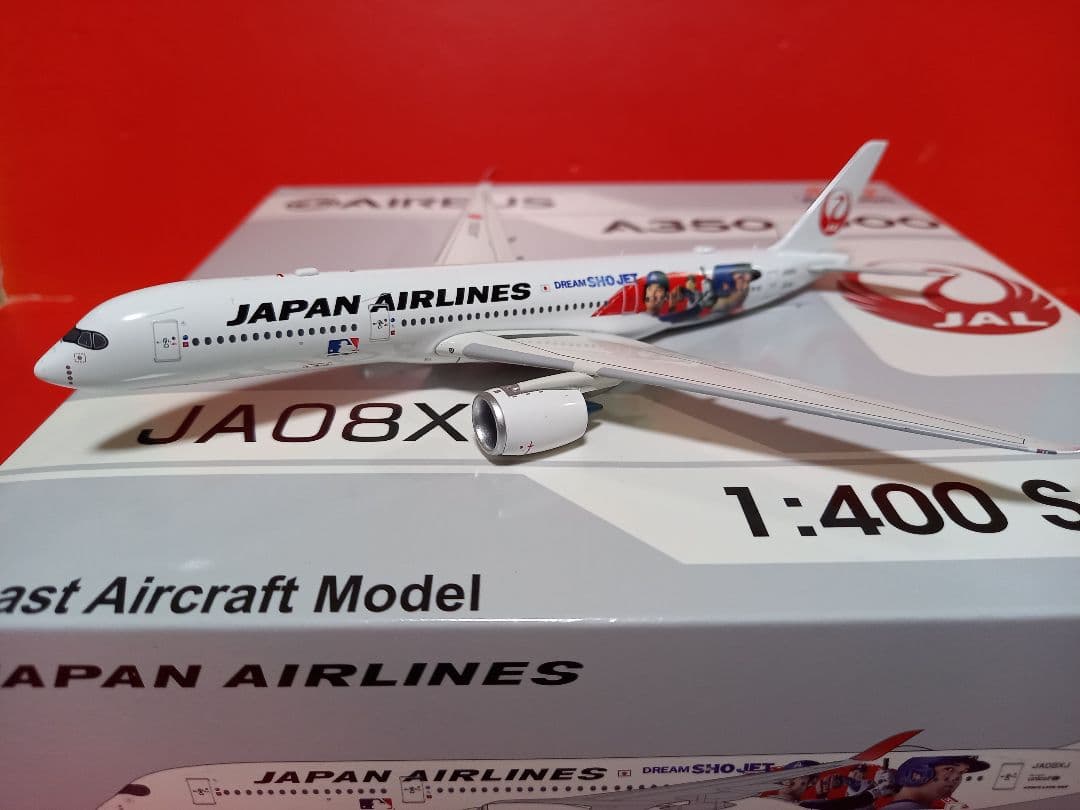 航空機・ヘリコプター Japan Airlines A350 JA08XJ 1:400