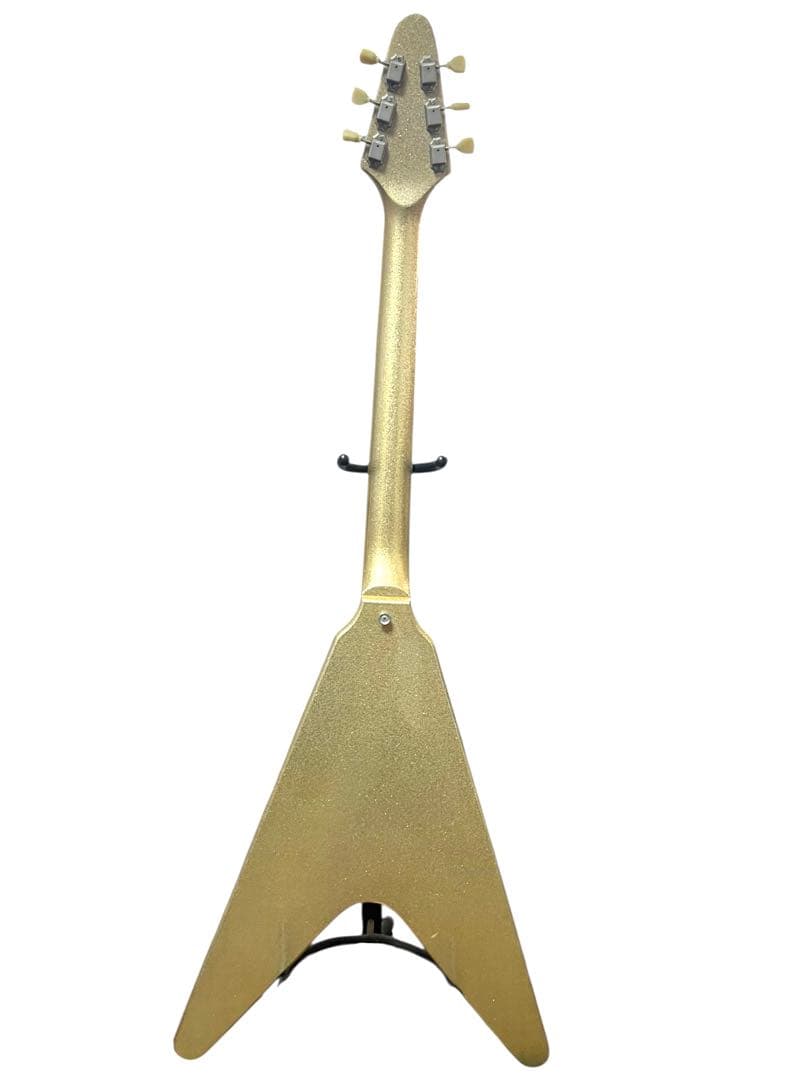 激レア　burny LV-115KK フライングV ラルク　ken ピンクエレキ