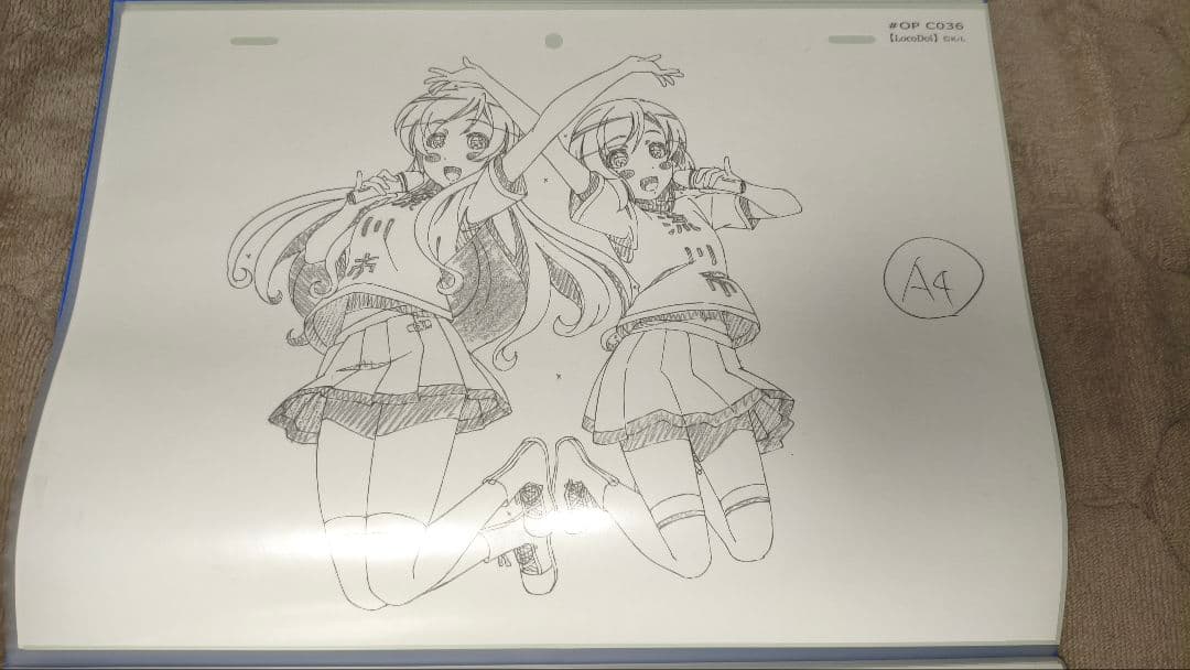 普通の女子校生がろこどるやってみた。原画セット