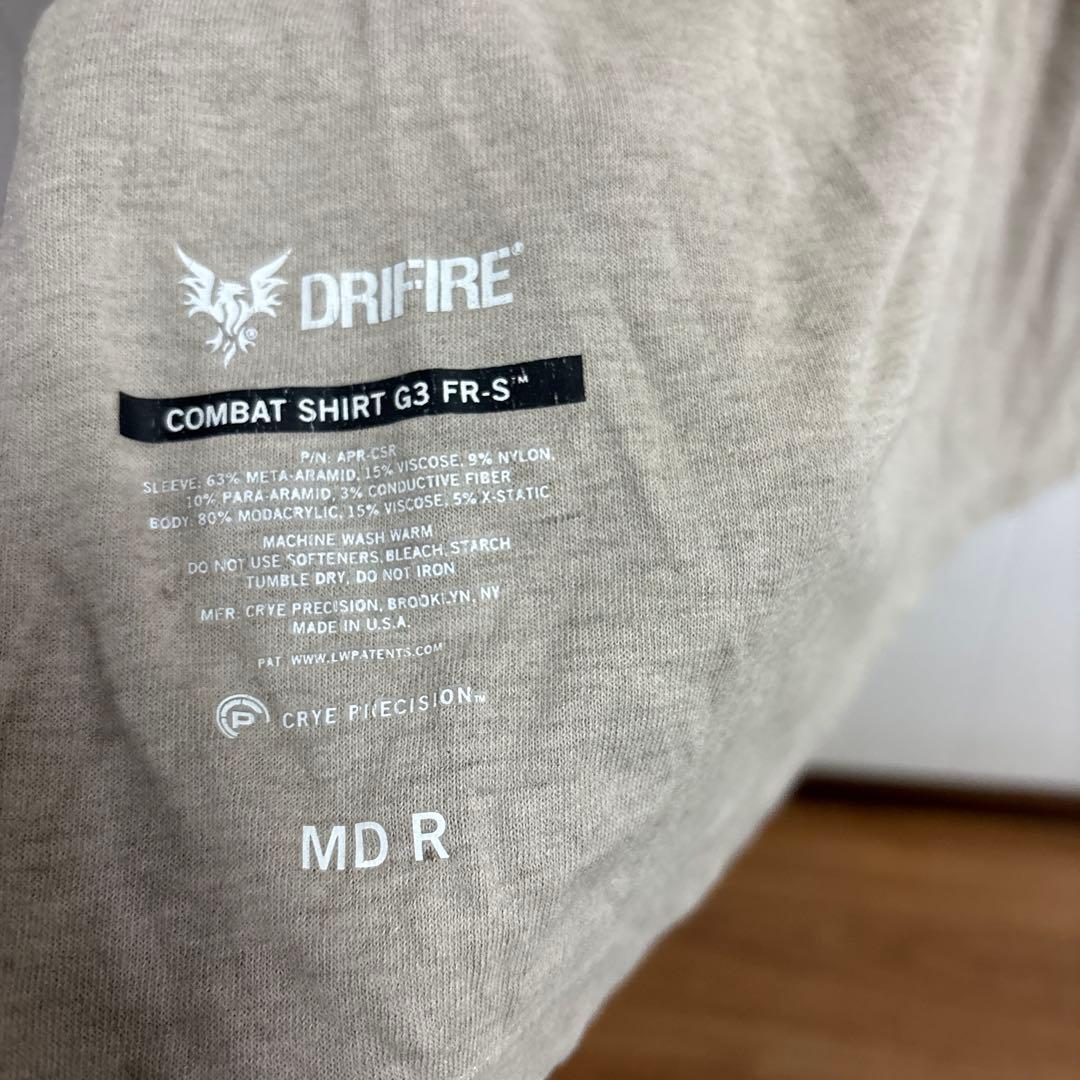米軍実物　CRYE PRECISION COMBAT SHIRT G3 FR−S