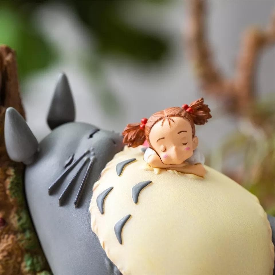 スタジオジブリ となりのトトロ 陶器製オルゴール トトロとメイ 新品