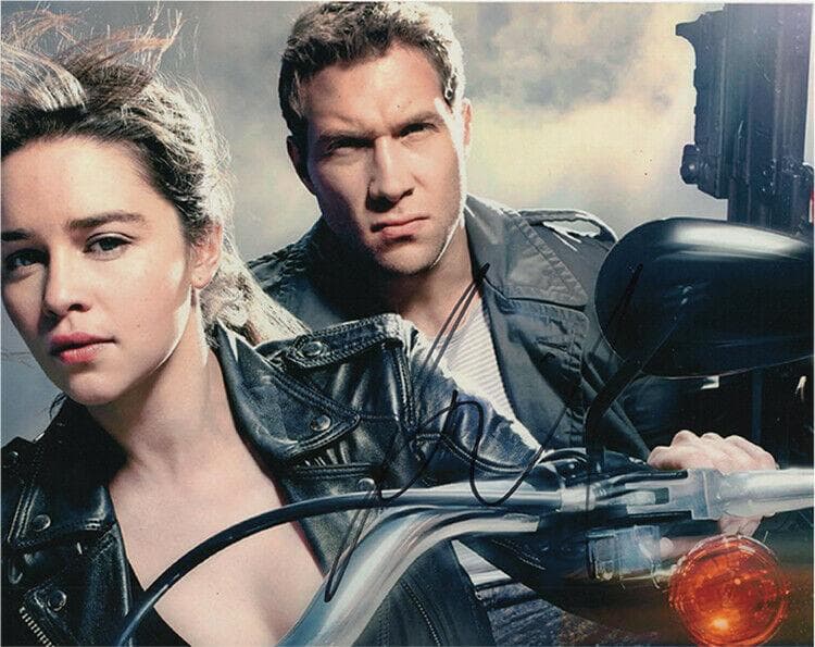 直筆サイン入り写真 ジェイ・コートニー ターミネーター/フレーム別/SA鑑定済