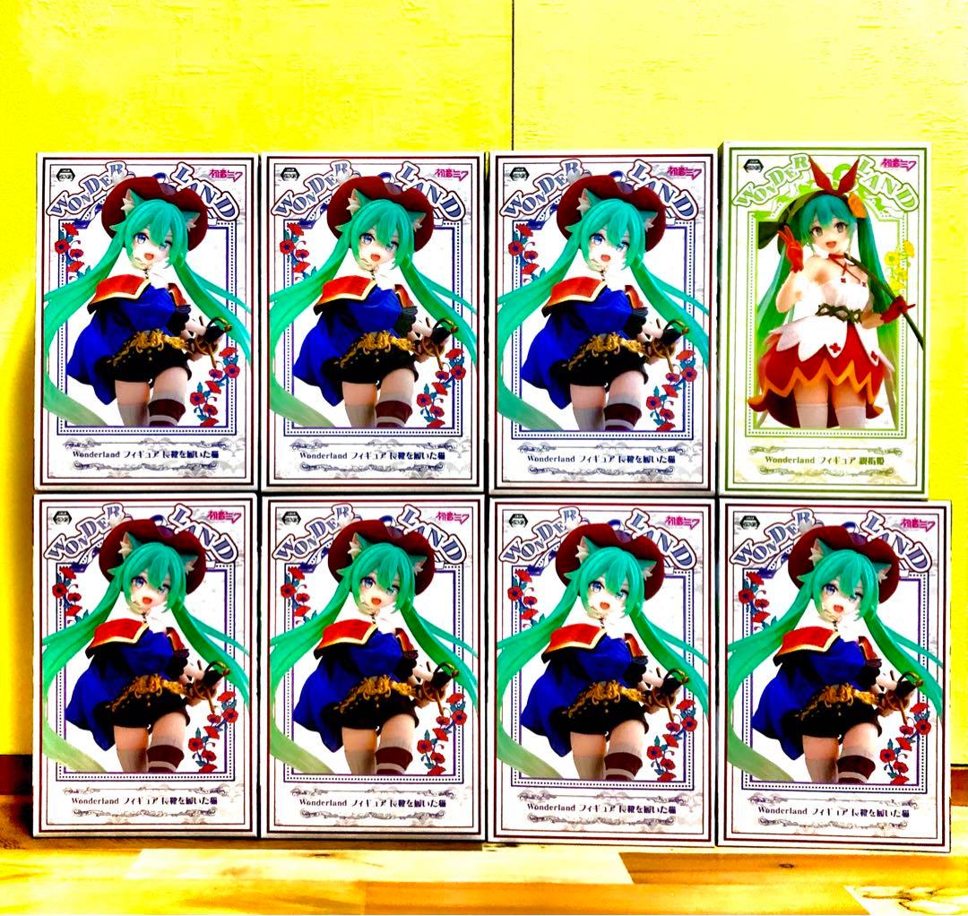 初音ミク　フィギュア　長靴をはいた猫　長靴を履いた猫　新品未開封