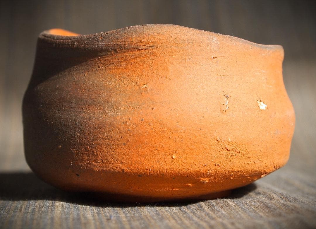 人気作家★中村和樹【師：中村真・中村六郎】★備前【窯変】ぐいのみＡＡ★共箱・布