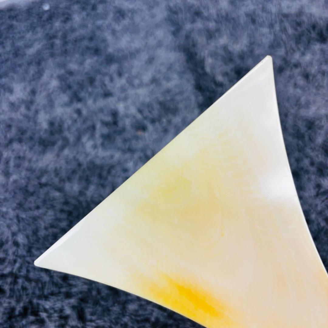 訳あり 三味線 撥 最高級品 天然素材 バチ 約10.5cm
