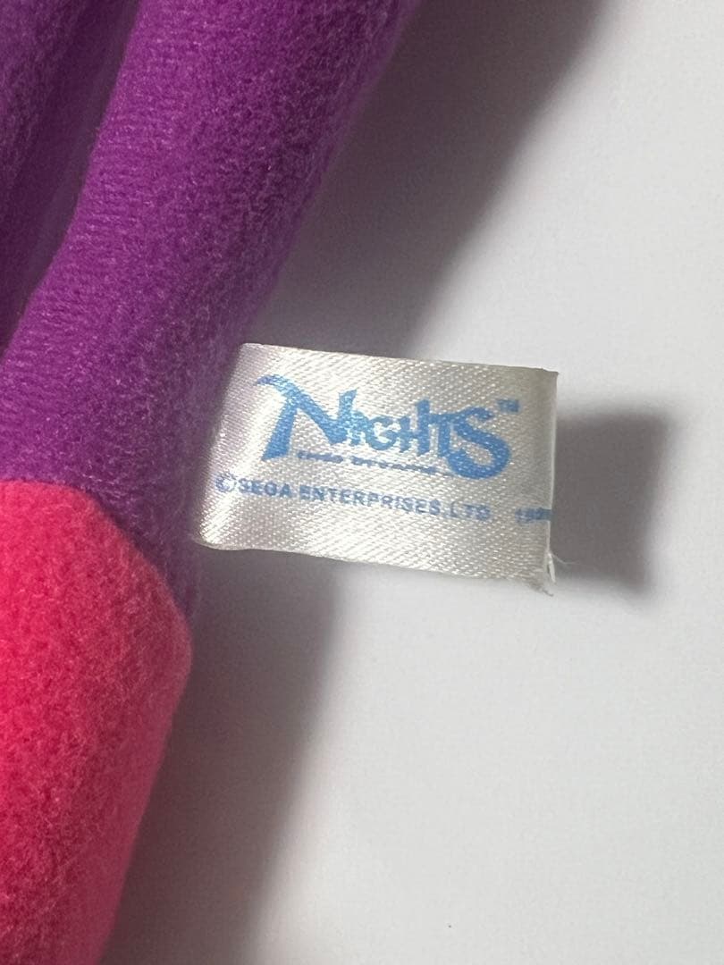 セガ　nights ナイツ　ぬいぐるみ　タグ無し