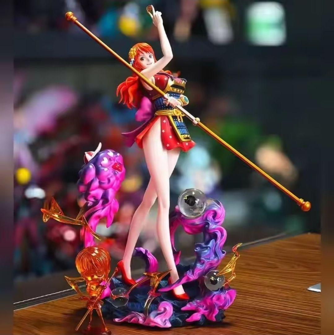 ワンピース ナミ フィギュア ガレージキット塗装済み