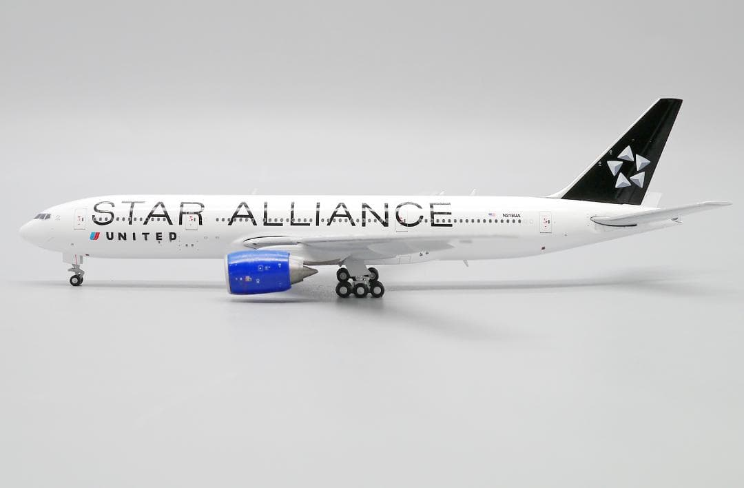 ユナイテッド航空 777-200ER N218UA 1/400