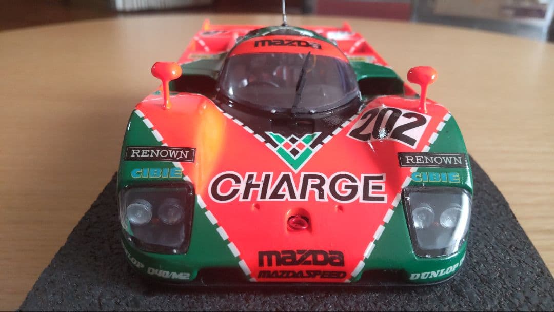 ハセガワ1/24マツダ767B 202号車 完成品