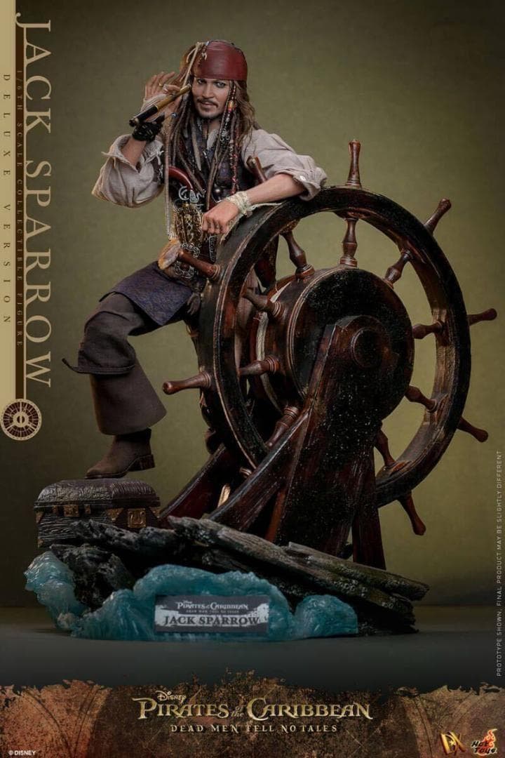 ホットトイズ 1/6 ジャック・スパロウ 2.0 デラックス版 新品 DX38