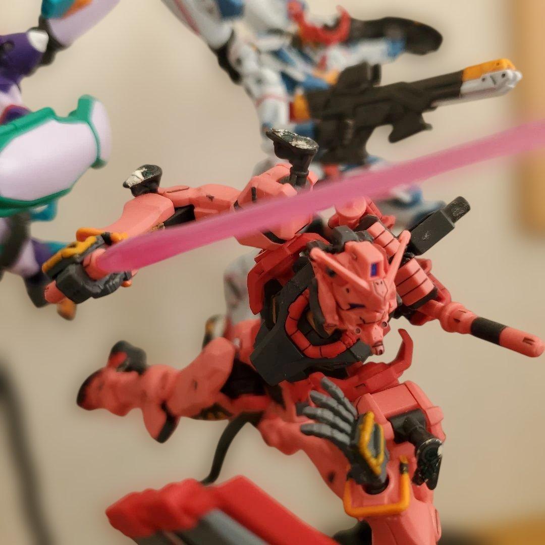 HG ガンプラ ジークアクス　ジフレド　赤いガンダム セット　プレミアムマット