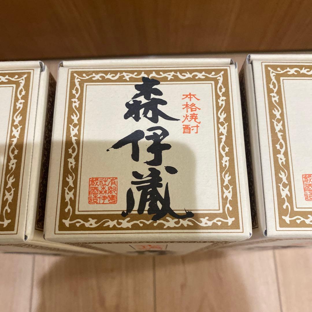新品未開封本格焼酎 720ml 25度 森伊蔵酒造3本