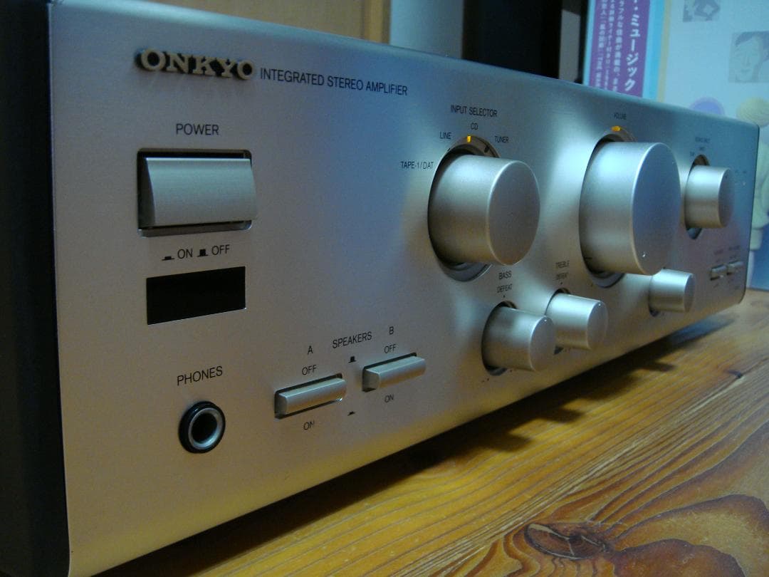 整備済 ONKYOオンキョー アンプ Integra A-912 リモコン取説付
