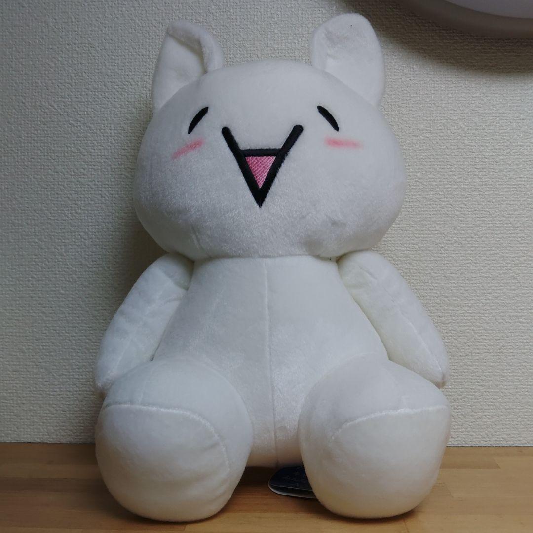 2ちゃんねる モナー ぬいぐるみ タグ付き BIG