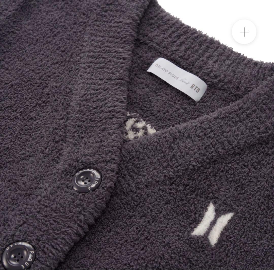 新品GELATO PIQUE BTS ジェラートピケ カーディガン グレーM-L