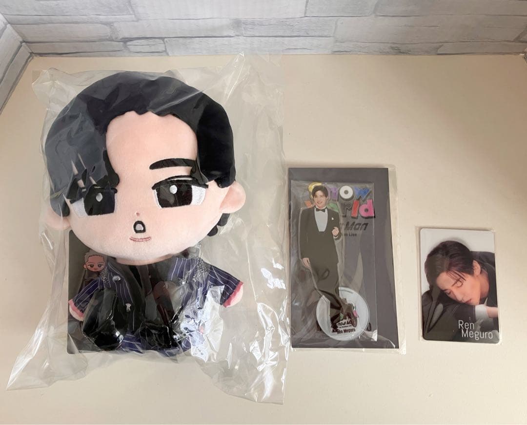 【未開封・未使用品】目黒蓮 すのチル・アクスタ・チラ見カード