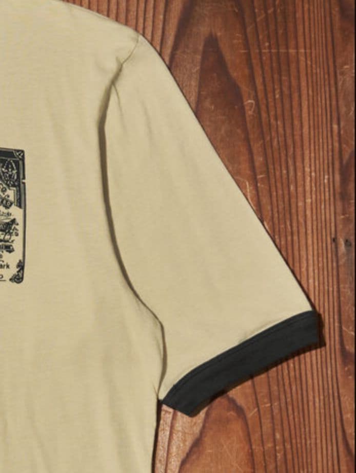 LVC 1970'S リンガーTシャツ ブラック M