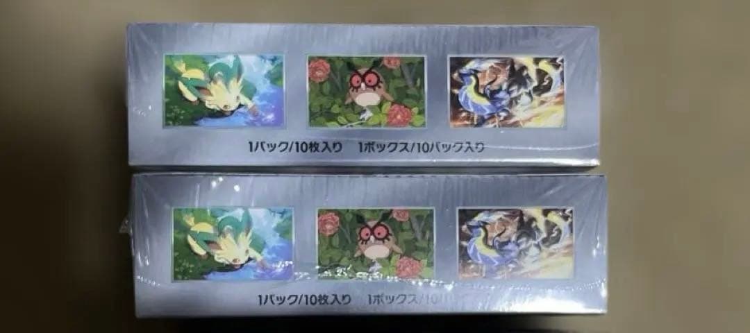 ポケモンカード　シュリンク付　3箱