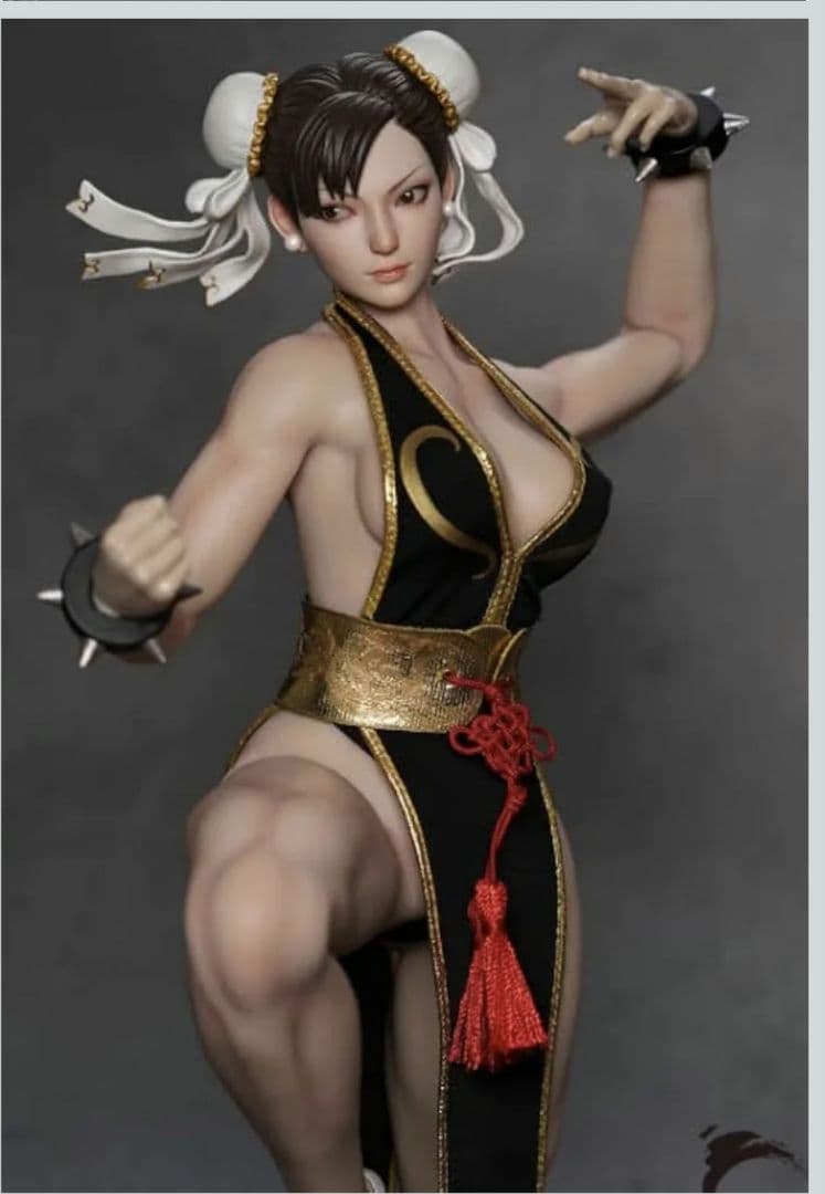春麗 チュンリー 新品 1/6 アクションフィギュア　シームレス素体　眼球可動