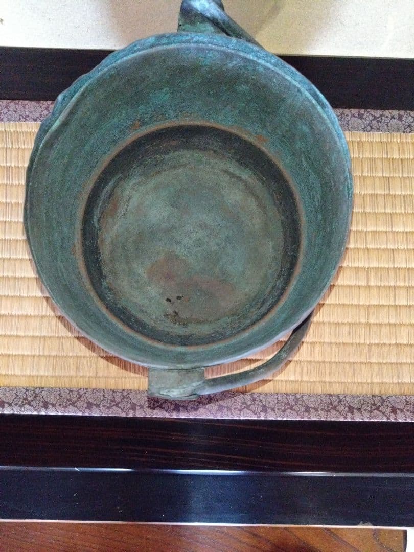 銅製　大鍋　アンティーク