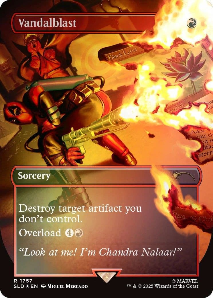 MTG Secret Lair x Marvel’s Deadpool 英語版F
