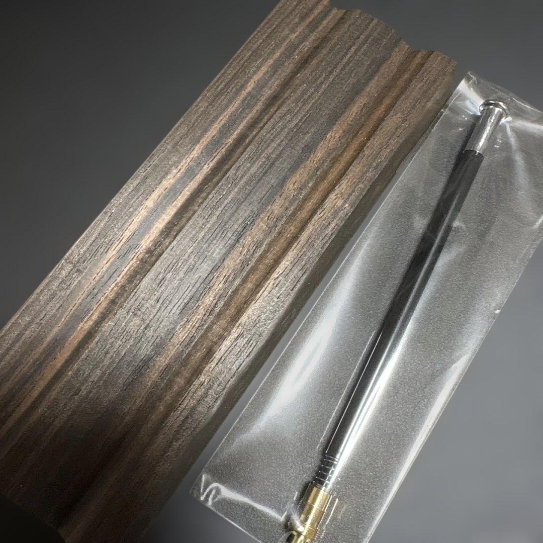 （新品）工房楔　黒檀ペントレー　0.5mmメカ（口金なし）オイル（5個）セット