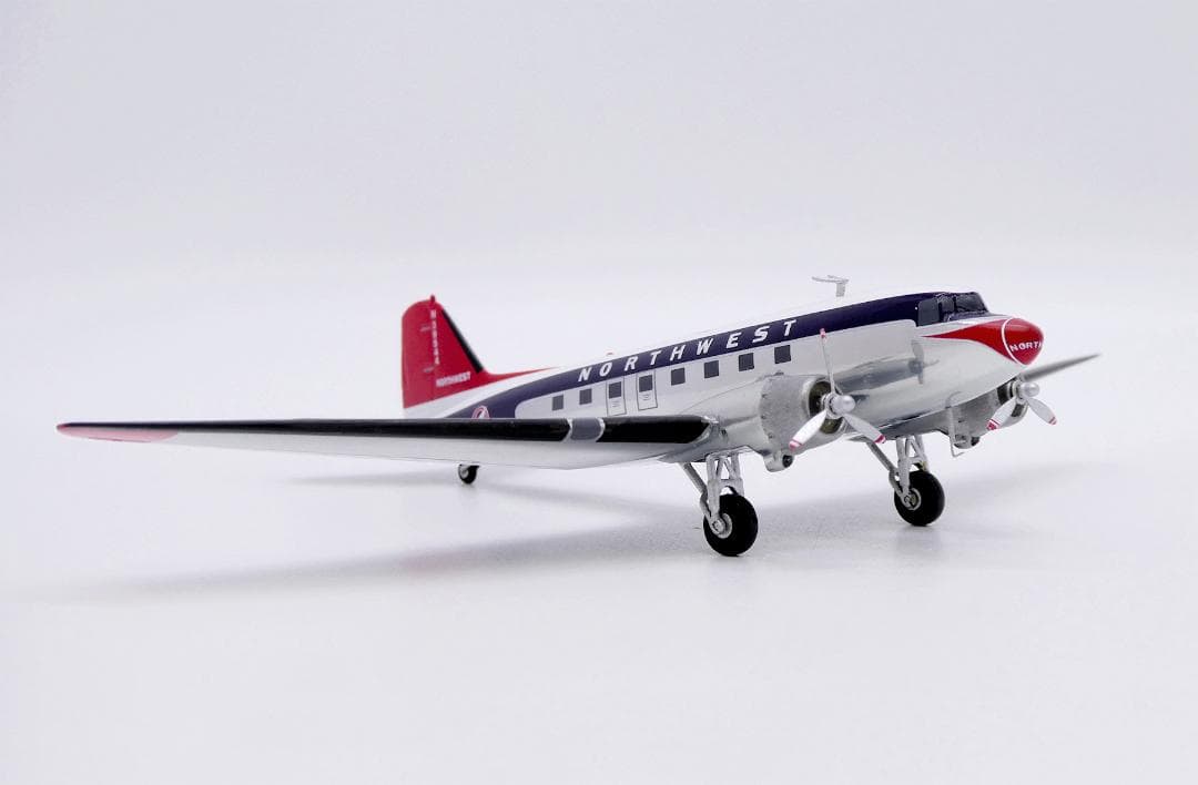 ノースウエスト航空 DC-3 N39544 1/200