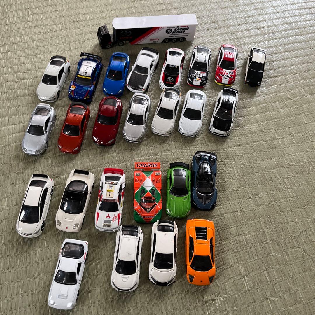 ミニカー 26台セット トラック付き
