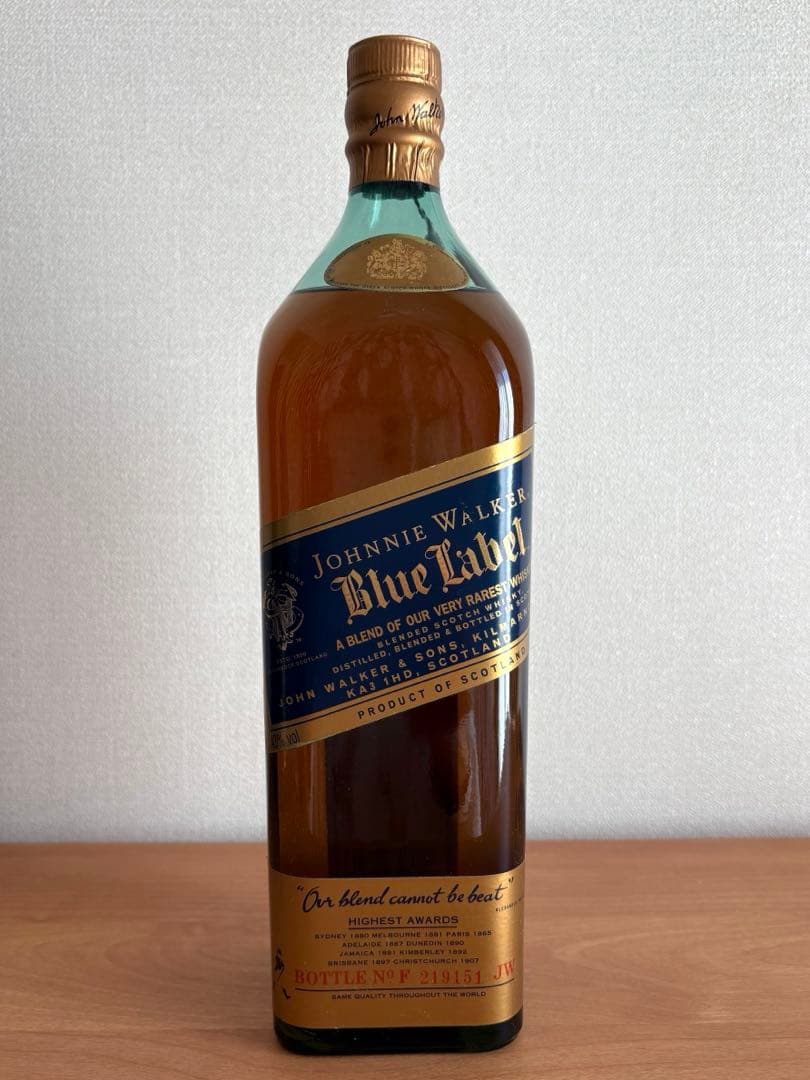 ジョニーウォーカー ブルーラベル スコッチウィスキー 43度 1000ml