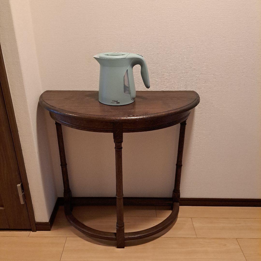 フランダースの家具やさん購入　重厚飾り棚アンティークヨーロッパ輸入家具近隣お届け