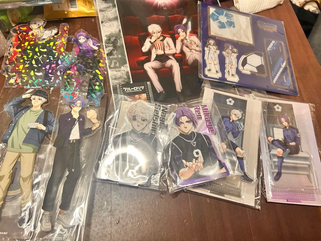 ブルーロック 御影玲王＆凪誠士郎 グッズまとめ売り