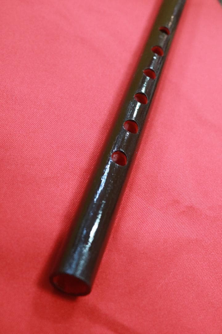沖縄県産　琉球横笛　竹製（A～A♯調に変調できる琉笛）上級用　手工品　新品未使用