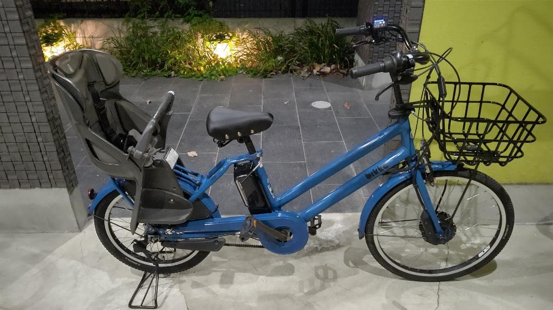BIKKE　GRI　回生充電機能付き　電動自転車　子乗せ　ブリヂストン