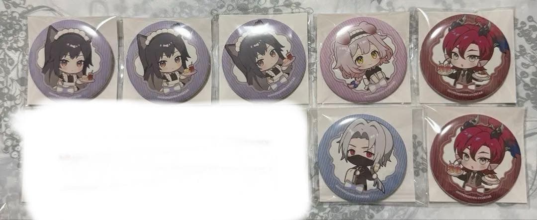 アークナイツ 韓国 アニメイトカフェ コラボ 缶バッジ アクスタ ポスカ カード
