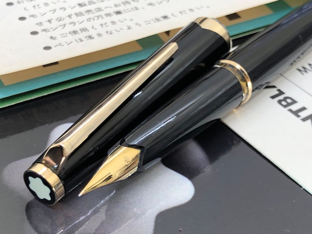 モンブラン　万年筆マイスターシュテユックNo121★※分解洗浄整備済※PF18K