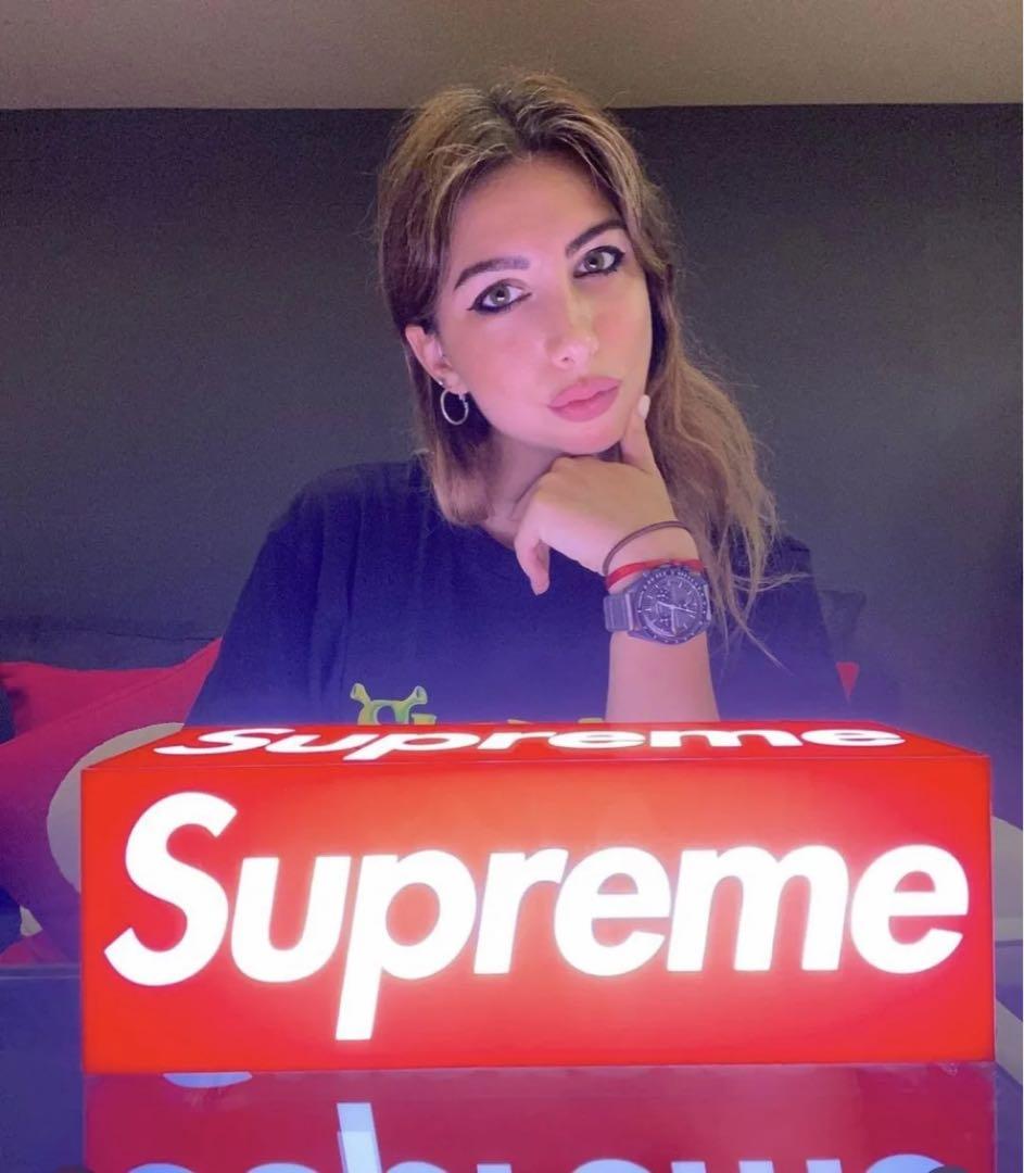 小物 Supreme Box Logo Lamp