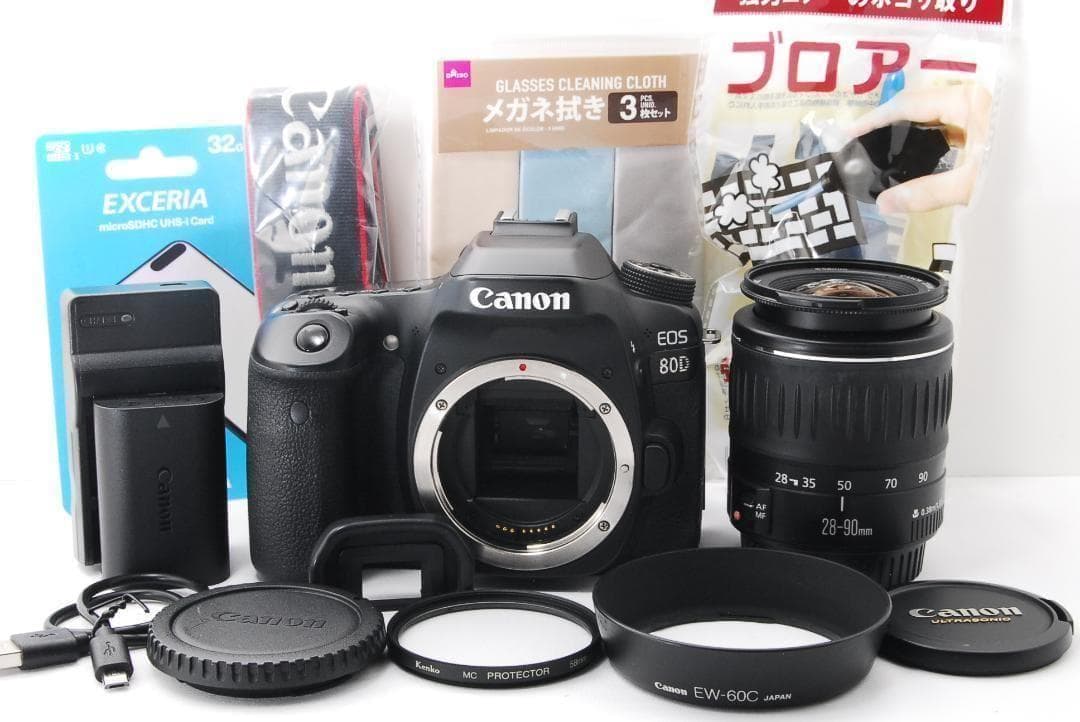高性能 Canon EOS 80D Wi-Fi搭載でスマホに転送可能