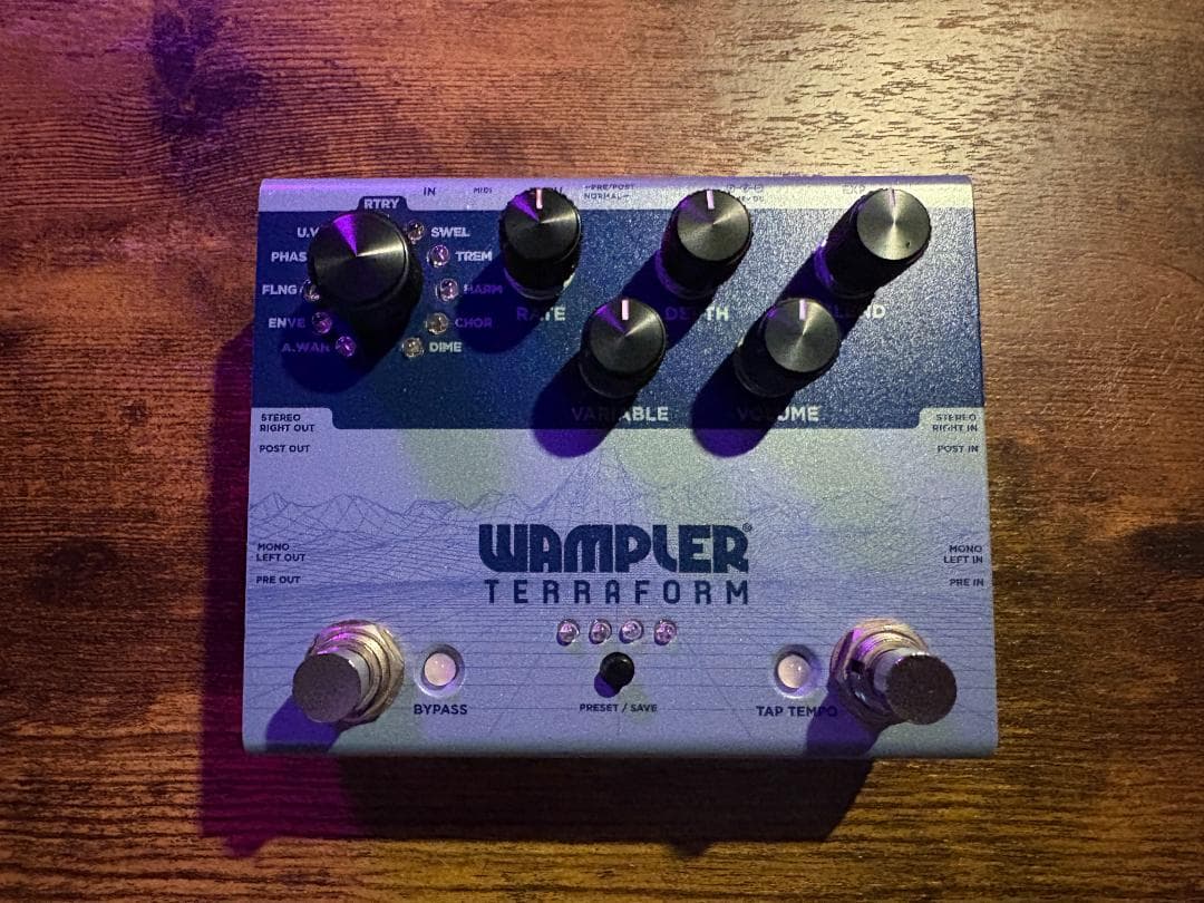 Wampler - Terraform (モジュレーションマルチエフェクター)