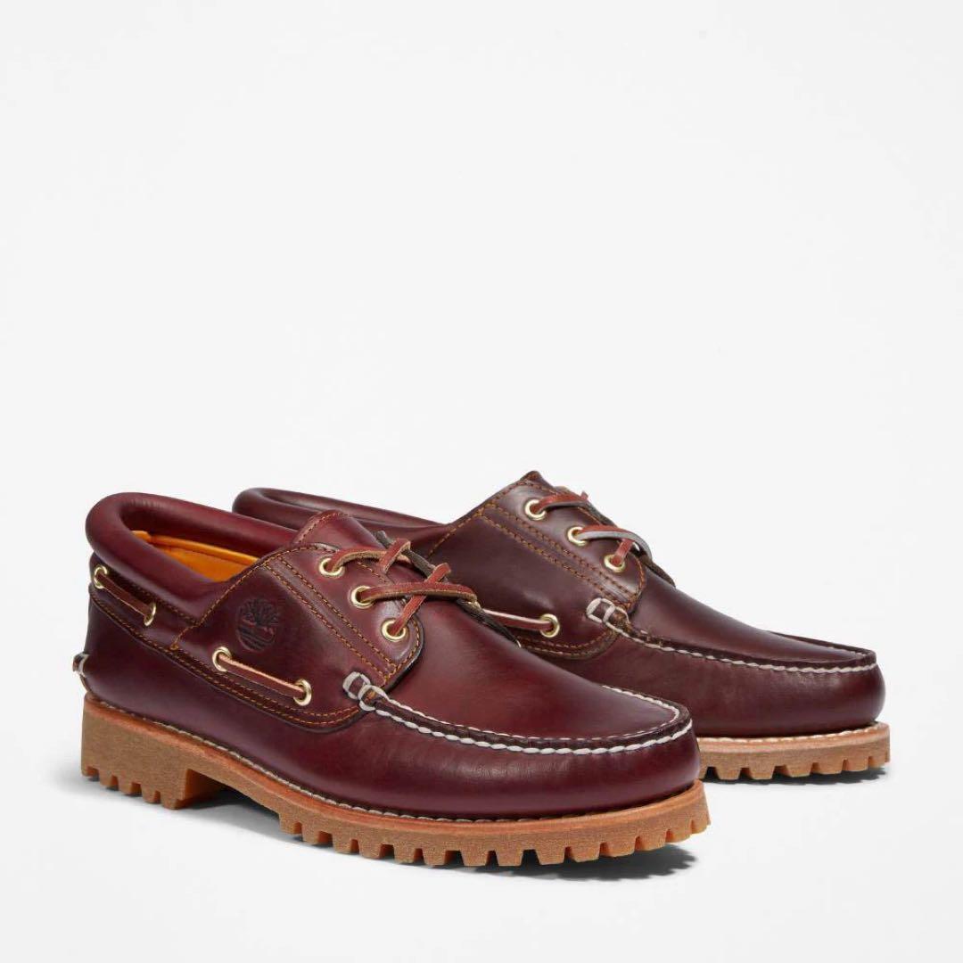 【9H】Timberland 3-Eye Classic Lug バーガンディ