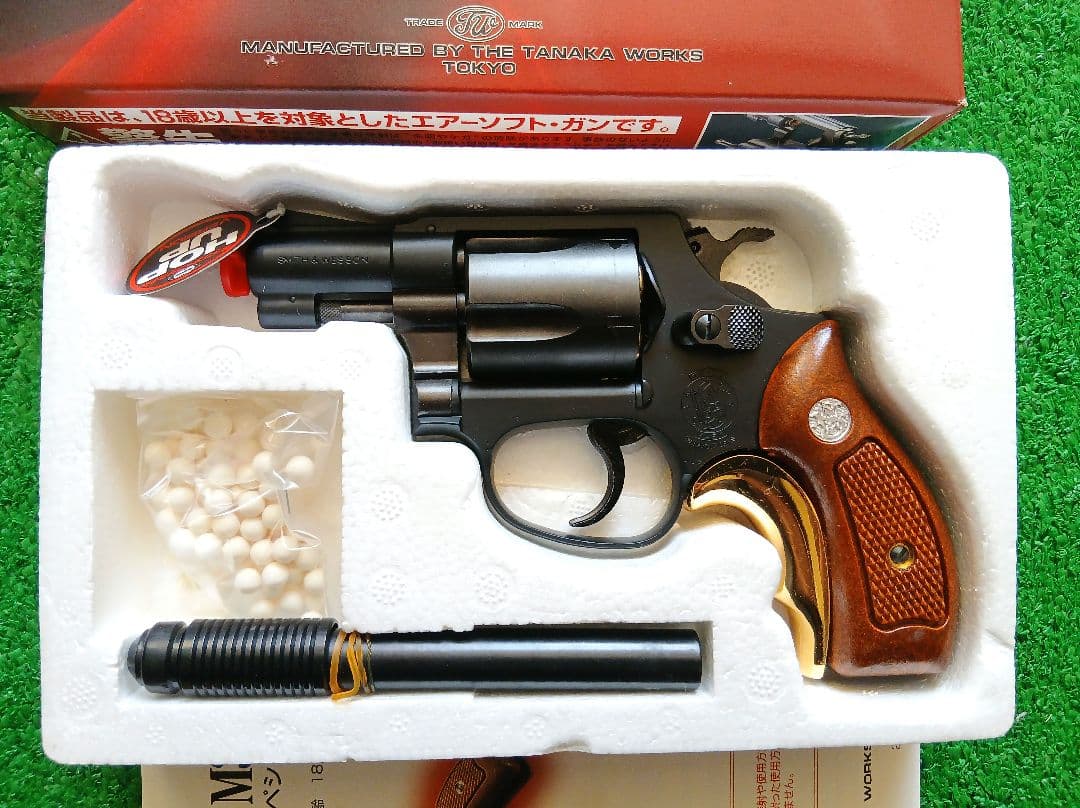 未使用　S&W M36 .38spl Chief's Special エアガン