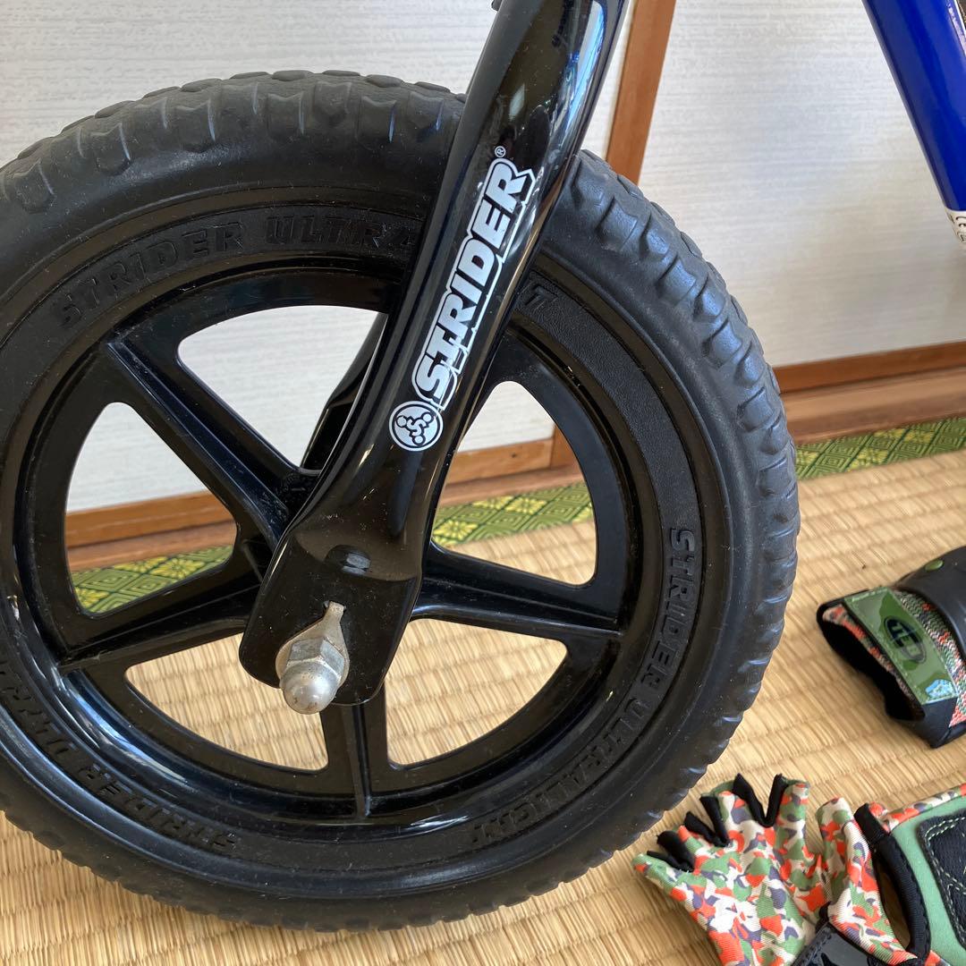 STRIDER 12 バランスバイク 青