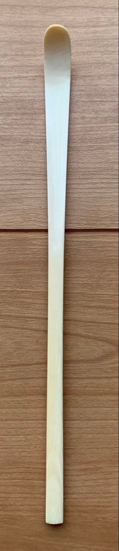 【極美品】茶道具　牙茶杓 約18㌢