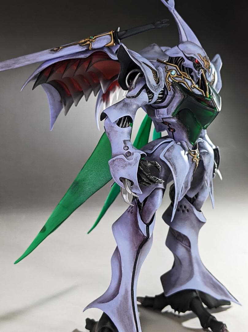 プラモデル　PLAMAX オーラバトラーサーバイン　組立塗装済
