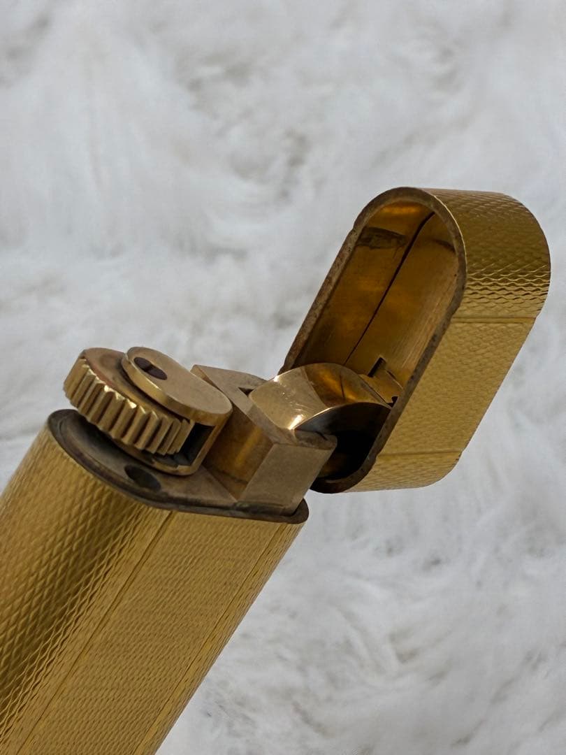 カルティエ Cartier ガスライター　ゴールド　キズ汚れは有 使用品