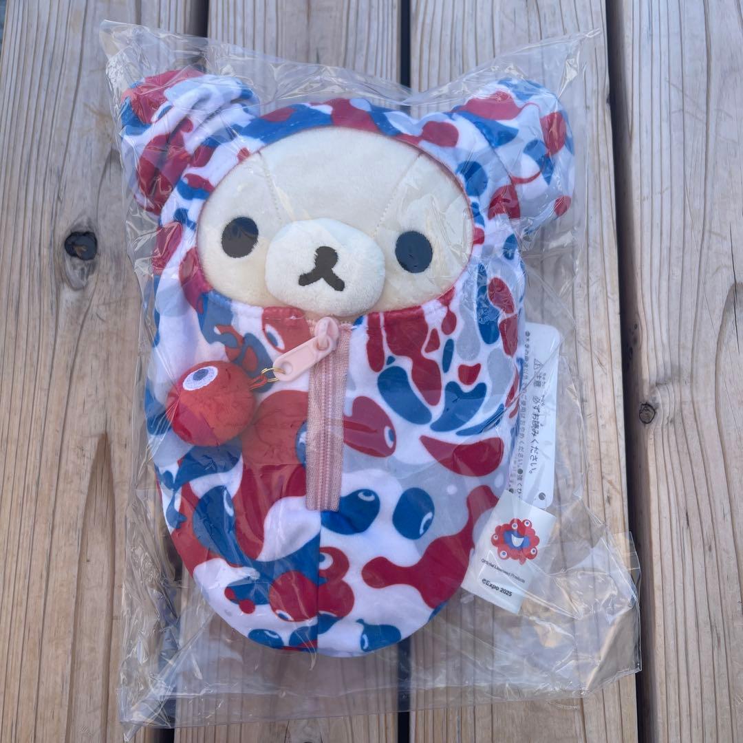 リラックマ コリラックマ ぬいぐるみ　万博　ミャクミャク①