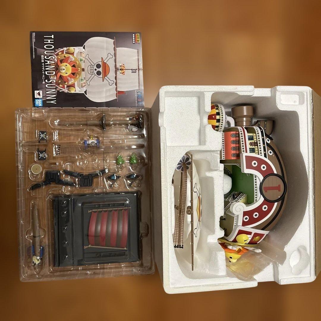 工*也様 【訳あり】ワンピース 超合金サニー号　メリー号　セット