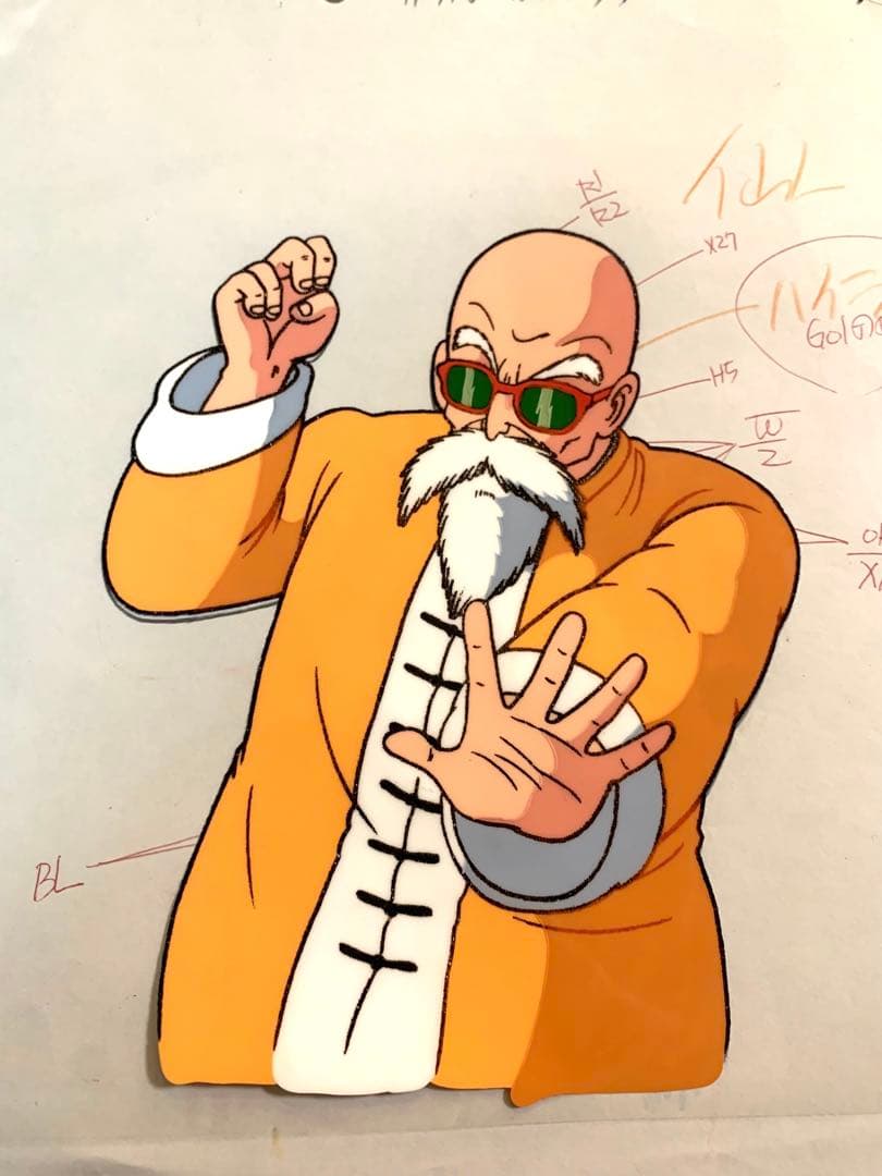 (希少)1980年代の初代ドラゴンボール　セル画　原画　オリジナル